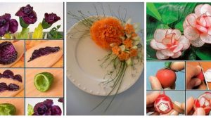 Idei practice pentru decorarea platourilor cu legume