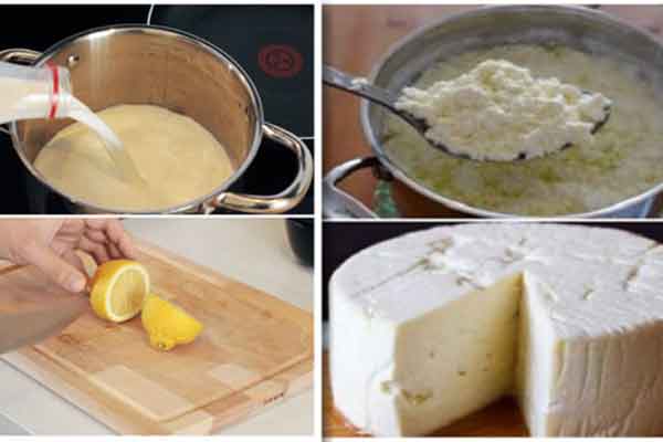 Învață să prepari o brânză de casă gustoasă și sănătoasă dintr-un litru de lapte, iaurt și o bucată de lămâie!