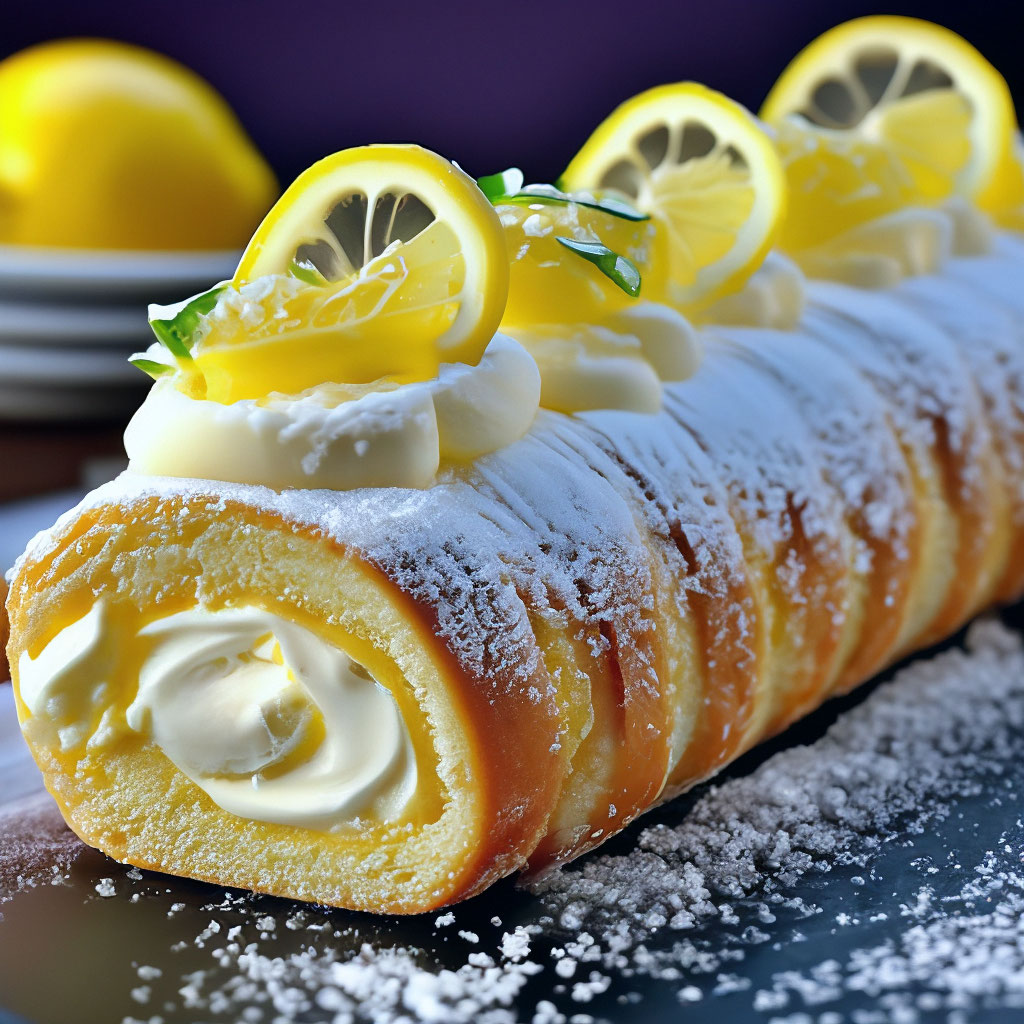 Ruladă delicioasă de lămâie cum nu ai mai mâncat! Uite aici rețeta!