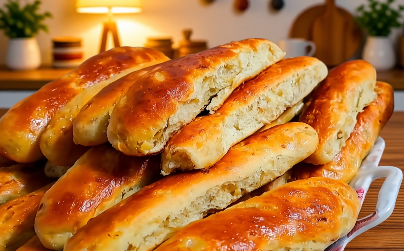 Cuceriți întreaga familie cu bețișoare crocante cu o aromă subtilă de ceapă, delicioase și usor de făcut, care înlocuiesc excelent pâinea cumpărată din magazin