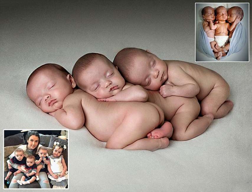 Știa că va avea un copil, dar femeia a adus pe lume tripleți! După ce a născut, cu toții au observat un detaliu! Ce au aflat despre copii e cu adevărat unic