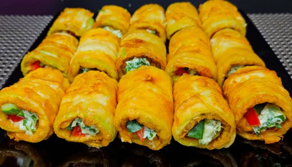 Iată ce poți găti cu dovlecei! Un succes pentru masa de sărbători! Rulouri „la reducere”