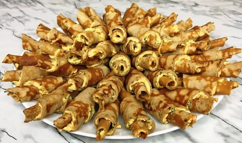 Rulourile delicioase cu ficat, o gustare festivă, sunt o capodoperă în lumea gustărilor!