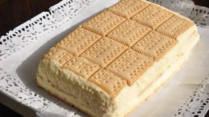 Desertul delicios cu cremă și biscuiți, gata cât ai clipi!