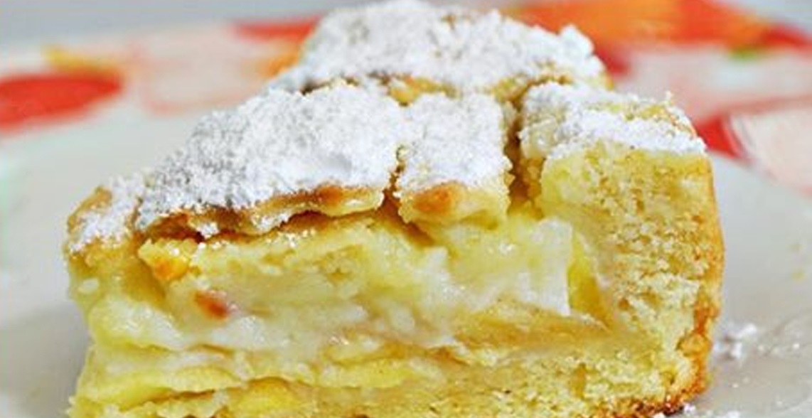 Prăjitură cu mere și cremă fiartă – un desert extraordinar, ce nu se compară cu nici o altă prăjitură de mere!