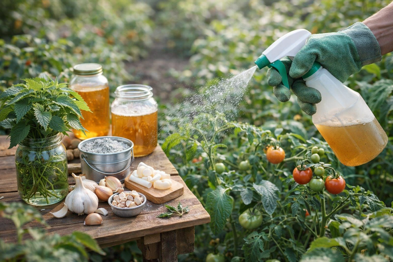 Tratamente bio pentru grădină și livadă. Cum scăpăm de boli și dăunători fără chimicale